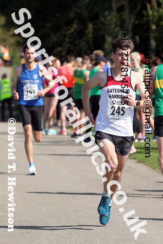 Senior Mens 2021 NECAA Road Relay Champs., Hetton Lyon Country Park, Hetton le Hole, County Durham. Photo: David T. Hewitson/Sports for All Pics
